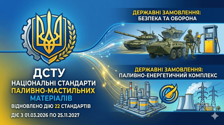 В Україні відновлено дію 22 національних стандартів для сфери ПММ: деталі наказу № 22