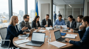 Учасники галузевого круглого столу обговорюють трансформацію ринку мастильних матеріалів за столом переговорів