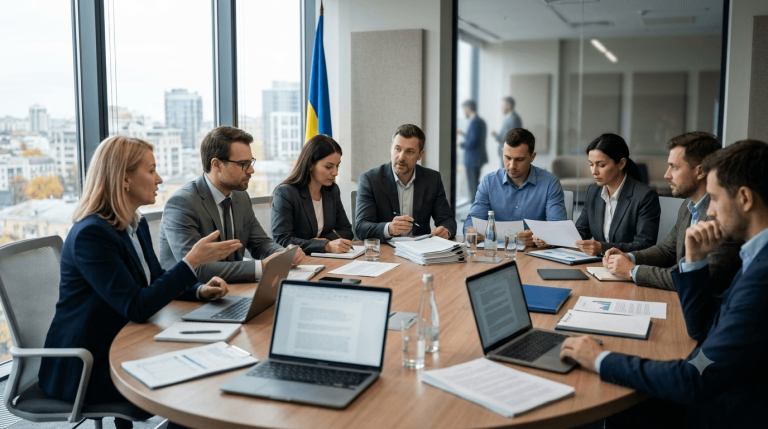 Учасники галузевого круглого столу обговорюють трансформацію ринку мастильних матеріалів за столом переговорів