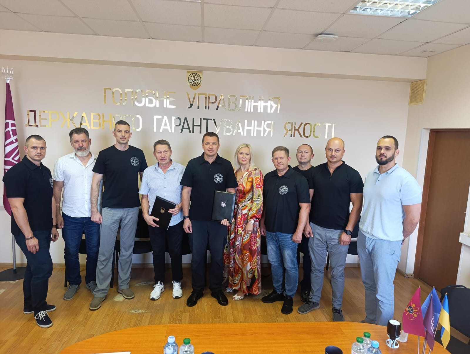 Підписання меморандуму про співробітництво між УАММ та Головним управлінням державного гарантування якості Міністерства оборони України